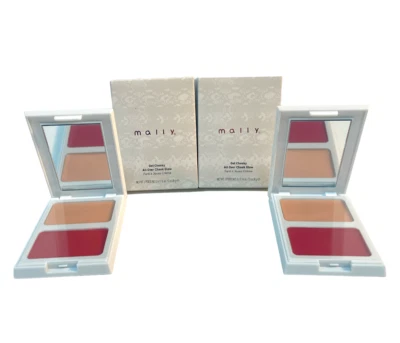 Mally Get Cheeky All Over Cheek Glow (0,16 oz/48 g | Bonito en paquete) NUEVO; Lote de 2 Foto 1 de 2