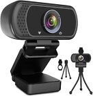 Webcam Hd 1080P Web Camera, Usb Pc Computer Webcam With Microphone New Sealed!