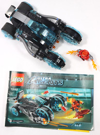 LEGO 70162 Ultra Agents Infearno Interception Hover Car Vehicle & Mini Figure T3