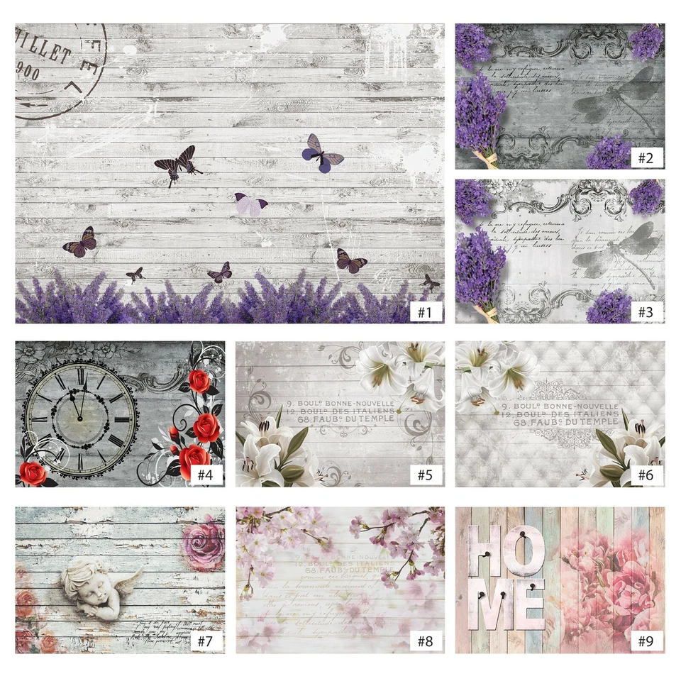 Fototapete VINTAGE Tapete Vlies Retro Altes Papier Shabby Chic Wohnzimmer Engel - Bild 1 von 1