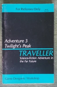 GDW Classic Traveller RPG Adventure 3 Twilight's Peak GDW314 1980 Sehr Gut - Bild 1 von 13