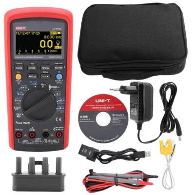 UNI-T TRMS Digital Multimeter Square Wave/OLED/4-20mA Loop/AC+DC Tester  UT171C - Image 1 of 4