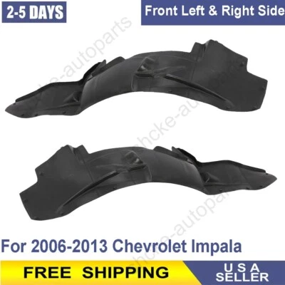 Fender Liner For 2006-2013 Chevrolet Impala Front Left & Right Side Set of 2 Foto 1 de 4