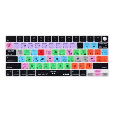 XSKN US EU Logic Pro Shortcut Keyboard Cover für Macbook Pro 14.2/16.2 2021-2024 - Bild 1 von 4