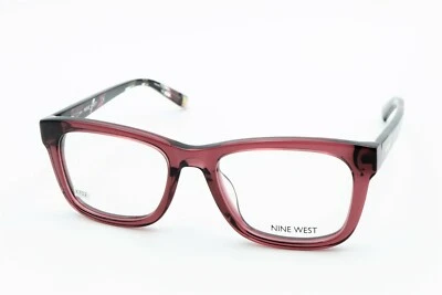 NINE WEST NW5103 603 Bordeaux Crystal 51-18-135 Frames Flex Hinge Authentic X702 - Image 1 of 4