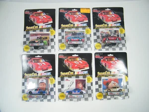 (6) NIP RACING CHAMPIONS NASCAR STOCK CARS #6, #9, #11, #12, #18, #43 - Picture 1 of 8