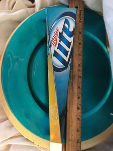Rubinetto bar birra Miller Lite Vortex manico fusto topper alluminio usato - Foto 1 di 10