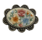 Longaberger 2003 Pin Brooch Tie On - Floral- - Mothers Day Beautiful!