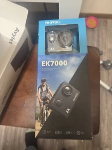 New Akaso EK7000 4K 30FPS 98FT Waterproof Action Camera 170° Wide Angle - Picture 1 of 4
