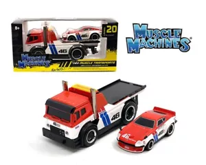 Muscle Machines 1972 Datsun 240Z BRE & JDM Flatbed 1/64 - Picture 1 of 1