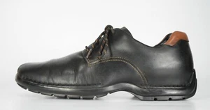 Oxford informales con cordones de cuero negro talla 10 Cole Haan Zeno Lace II para hombre C07483 - Imagen 1 de 12