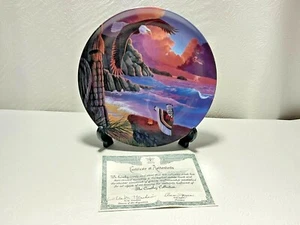 Placa de coleccionista Crestley Collection CALLING THE STORM Vision Quest #5412A - Imagen 1 de 3