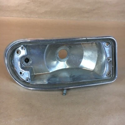 OEM Jaguar XKE E-Type S2 S3 Delantero Derecha Señal de Giro Carcasa Cromada LUCAS L823 Orig. Foto 1 de 4