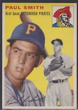 1954 TOPPS # 11 PAUL SMITH  VB 895