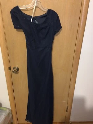 Eden Bridal, Talla 8 Azul Marino/Azul Nuevo con etiquetas Foto 1 de 4