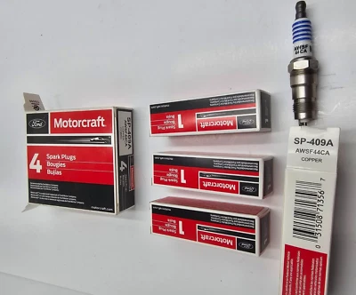 (QTY 4) Motorcraft Spark Plug SP-409-A for 1992 Ford Thunderbird - Image 1 of 4