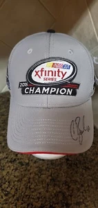 Chris Buescher #60 2015 Xfinity Series Champion NASCAR Cap Hat Signed - Picture 1 of 6