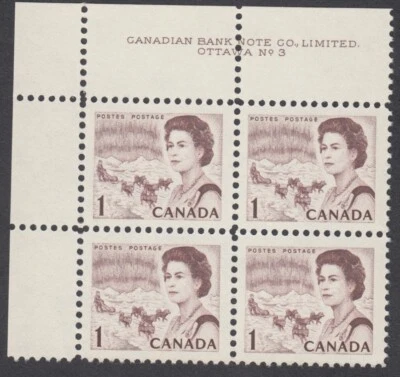 Canada - #454 QE II Centennial Plate Block #3 - MNH - Image 1 of 2