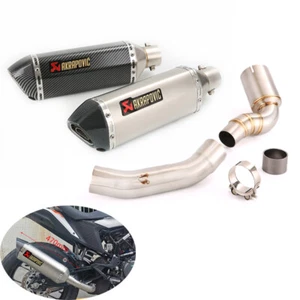 Slip On Muffler Exhaust Tips Modified for Duke 390 RC390 Adventure 390 2021-2023 - Bild 1 von 12