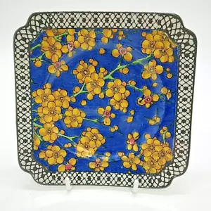 Royal Doulton D4365 Prunus Chintz Square Side Plate, Good Cond/Factory Seconds - Picture 1 of 18