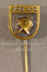 Divisionsabzeichen der 198.Infanterie Division, 198. ID "STAHLHELM" , 98022 - Bild 1 von 3