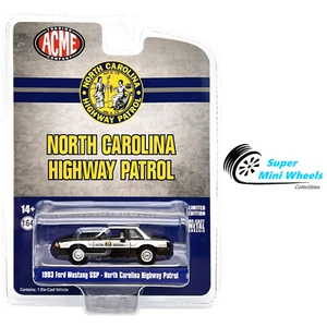 Luce verde x esclusiva ACME 1993 Ford Mustang SSP North Carolina Highway Patrol - Foto 1 di 2