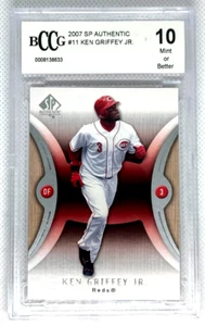 2007 SP Authentic #11 Ken Griffey Jr PSA 10 - Bild 1 von 2