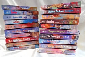 Harlequin Romance Books Lot of 20 Variety Mixed Great Condition VTG 80's-90's - Picture 1 of 8