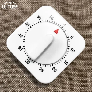 0-60 Minutes Mechanical Timer Countdown Reminder Alarm Kitchen Cooking Tools 3C - Picture 1 of 9