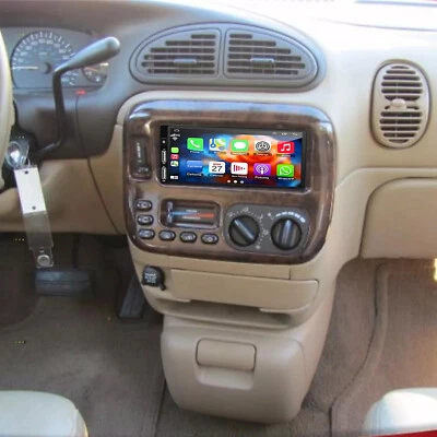 For Chrysler Town & Country  1990-2000 Radio 6.8" GPS Navigation Apple CarPlay - Image 1 of 4