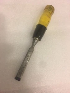 Vintage Stanley 1/2'' bevel edge chisel made in Sheffield England. - Picture 1 of 10