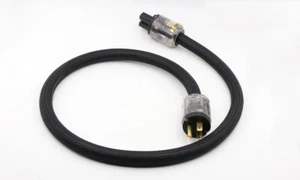 HIFI Furukawa PCOCC 9AWG 3.2Ft Audio Power Cable Cord 1M US PLUG - Picture 1 of 7