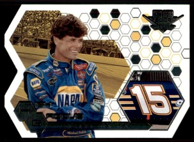 2004 Wheels High Gear Groove Checklist Michael Waltrip NAPA #HG27 NASCAR Insert - Image 1 of 2