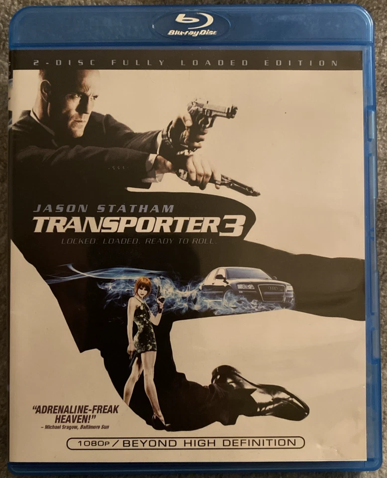 Transporter 3 Blu-Ray Movie (2009) 2 Disc Edition - Image 1 of 1
