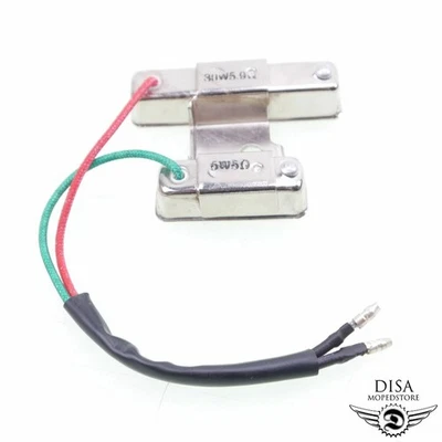Lichtwiderstand Widerstand 5W/30W für 4T GY6 Roller AGM REX Baotian Benzhou - Bild 1 von 3