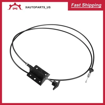 Hood Latch Lock Control Cable 55024942 for Dodge D150 D250 W150 W250 Ramcharger - Image 1 of 4