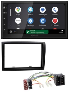 Kenwood DAB Bluetooth USB MP3 2DIN Autoradio für Fiat Ducato Citroen Jumper Peug - Bild 1 von 9