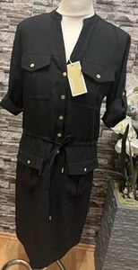 Michael Kors Blusen Kleid Schwarz Gr. S neu - Bild 1 von 13