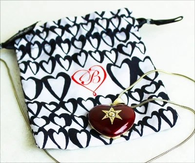 Collar Brighton LOVING HEART Medallón Convertible Nuevo Con Etiquetas Envío Gratis Foto 1 de 4