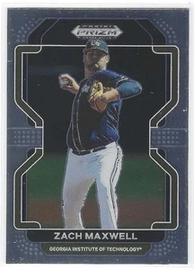 Zach Maxwell 2022 Panini Prizm Draft Picks #PDP183 Georgia Tech, Cincinnati Reds - Picture 1 of 2