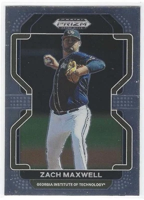 Zach Maxwell 2022 Panini Prizm Draft Picks #PDP183 Georgia Tech, Cincinnati Reds - Image 1 of 2