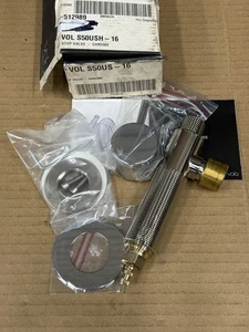 Válvula de parada Vola S50H - Cromo - S50H-16 - Nueva caja abierta sin usar - Imagen 1 de 19