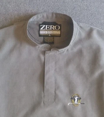Zero Restriction Vest Men's L Stonewall Golf Club Snap Windbreaker Pullover EUC - Image 1 of 4