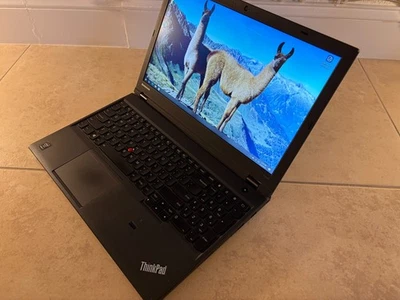 Lenovo ThinkPad W540 i7-4700MQ 16GB RAM 500GB SSD Win10 Pro Laptop - No Battery - Image 1 of 4