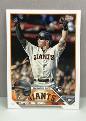 2023 Topps Series 2 - Bryce Johnson #571 (RC) - Image 1 of 2