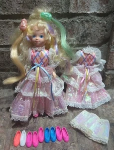 Vintage 1988 Lady Lovely Locks Those Characters Doll, Pixietails, Shoes + See ✨ - Picture 1 of 20