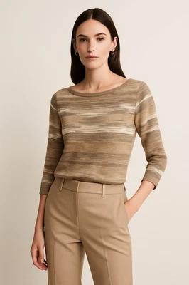 Top tejido de lino azteca vintage Lauren Ralph Lauren para mujer talla M costa occidental Foto 1 de 4