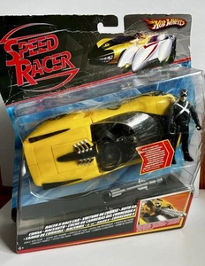 Hot Wheels Speed Racer, Racer X Race Car And Rocket Launcher - Picture 1 of 6