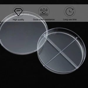 10 Pcs Petri Dishes Cell Plate Scientific Experiment Tool - Picture 1 of 12