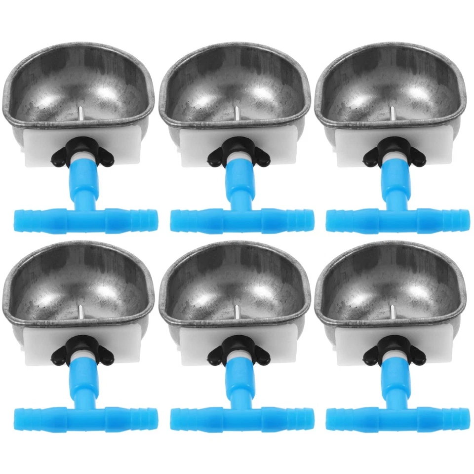6 Pcs Water Feeder for Small Animal Pet Bowl Automatic Rabbit Drinker